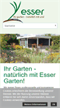 Mobile Screenshot of esser-garten.de